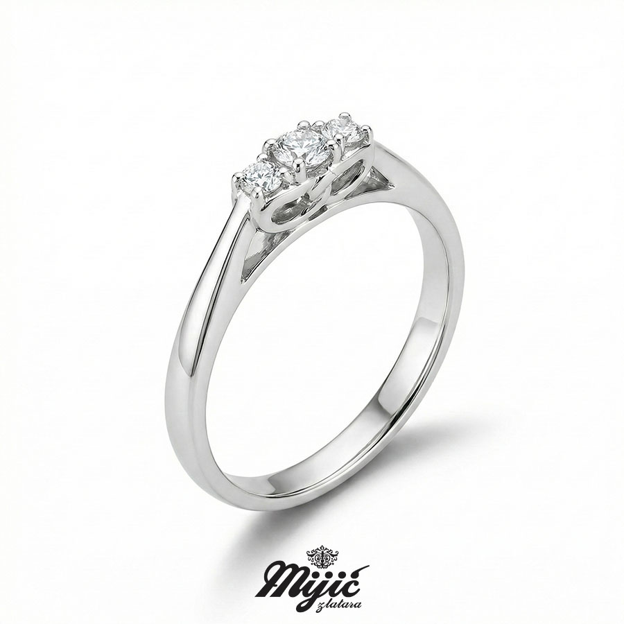 Dijamantski prsten Love birds