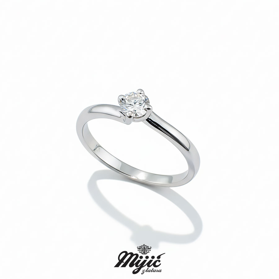 Prsten sa dijamantom Pearl