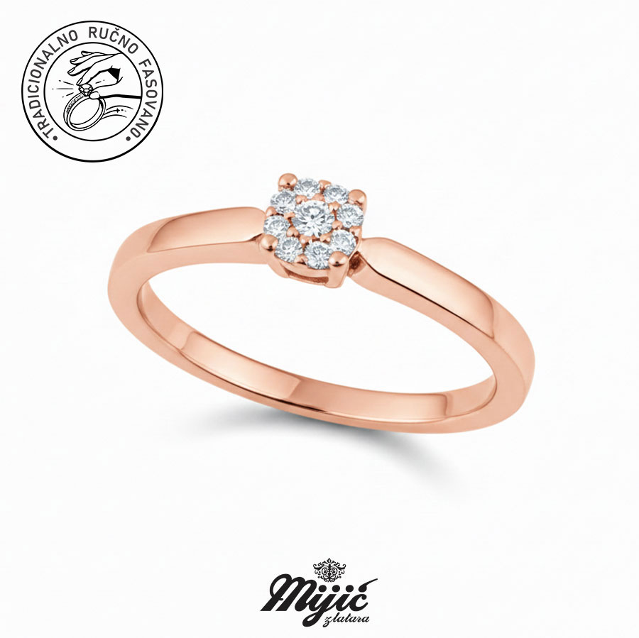 Dijamantski prsten Florine Pink